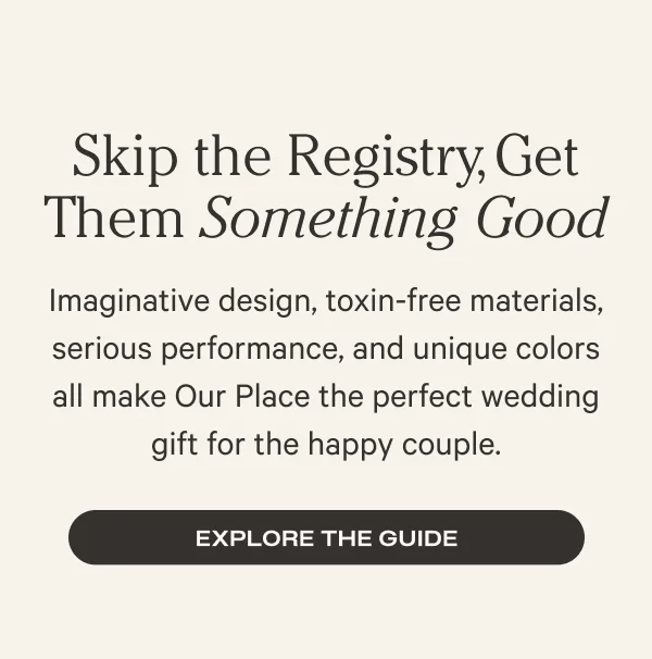 Skip the Registry, Get them something Good