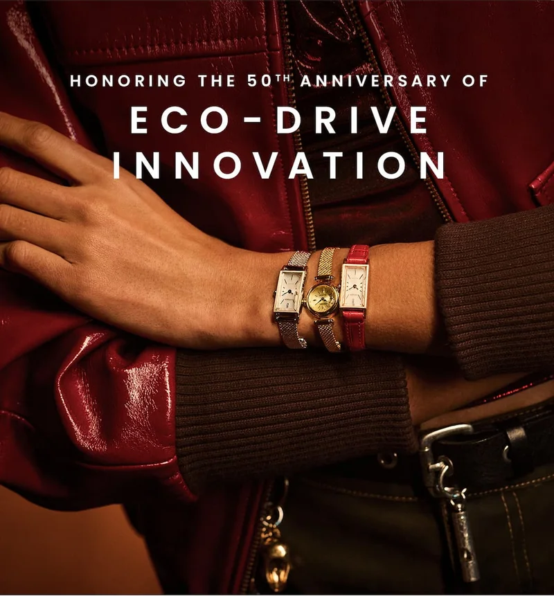 Honoring the 50th Anniversary of  Eco-Drive Innovation