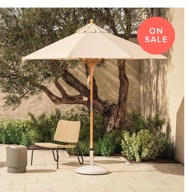 Rutbeek Coast Taupe Umbrella