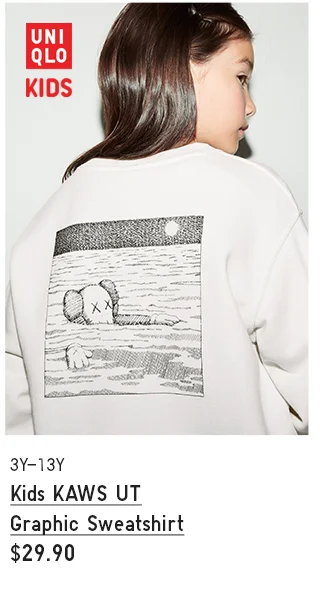 PDP9 - KIDS KAWS UT GRPAHIC SWEATSHIRT
