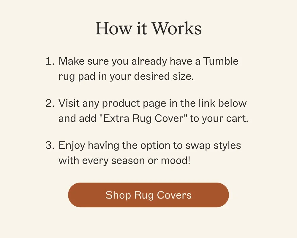 [ SHOP RUG COVERS ]