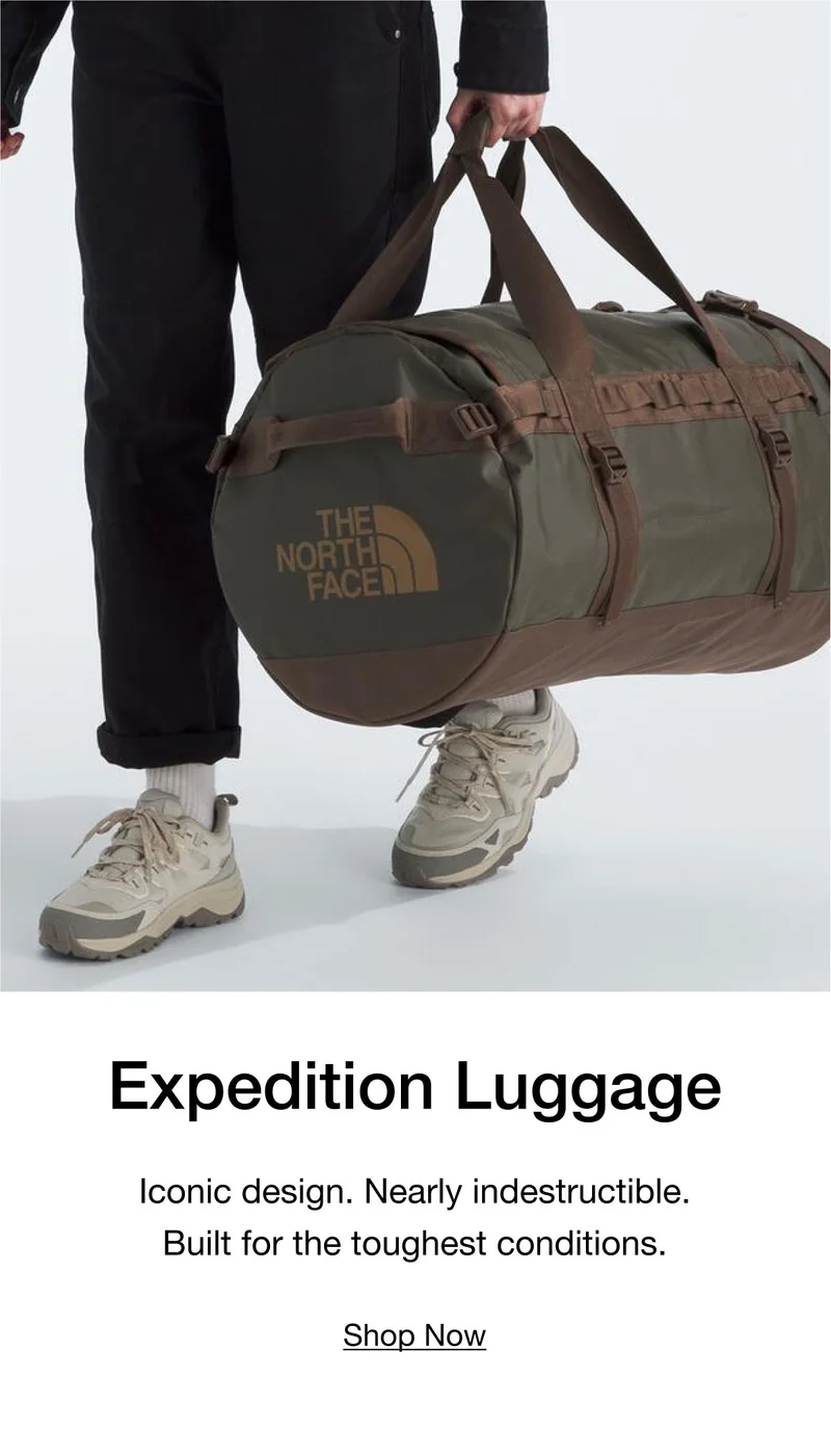 Expedition Luggage. Shop now