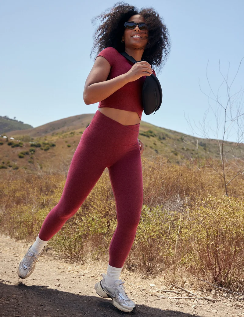 Image of Spacedye At Your Leisure High Waisted Midi Legging