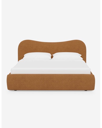 Gladys Platform Bed by Sarah Sherman Samuel-Apricot Mini Corduroy / Full