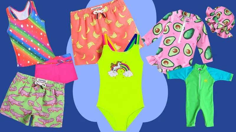 15 Kids' Swimsuits on Amazon in the Safest Colors