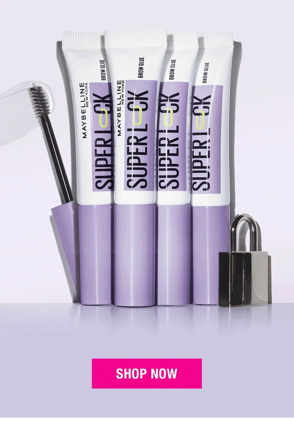 Light Weight, Up to 24HR Wear, Brow Styling Brush, Non Sticky Finish!
