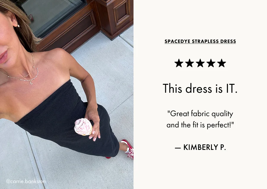 Shop Spacedye Strapless Dress