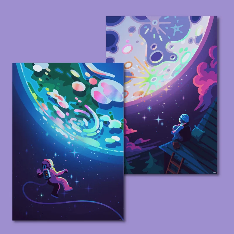 Image of Lunar Longing Poster Bundle