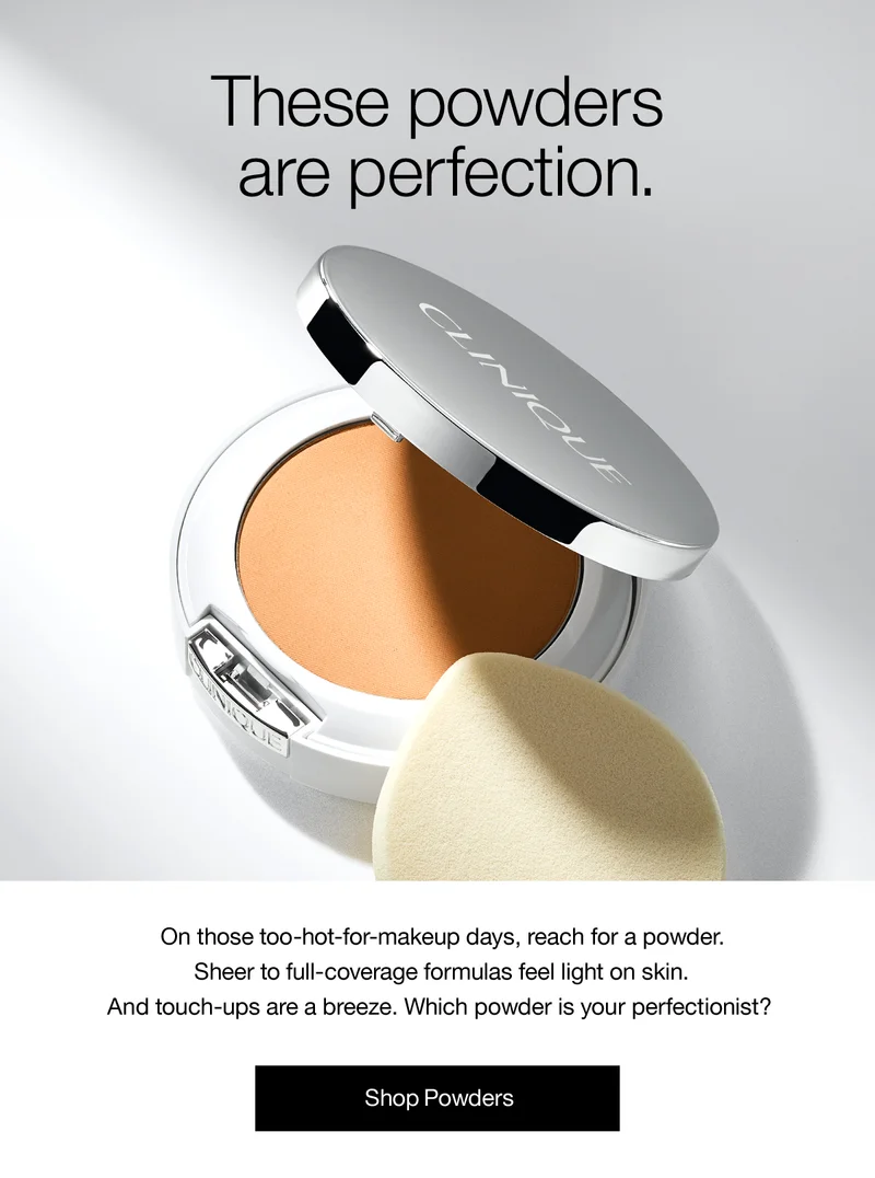 These powders are perfection. On those too-hot-for-makeup days, reach for a powder. Sheer to full-coverage formulas feel light on skin. And touch-ups are a breeze. Which powder is your perfectionist? | Shop Powders