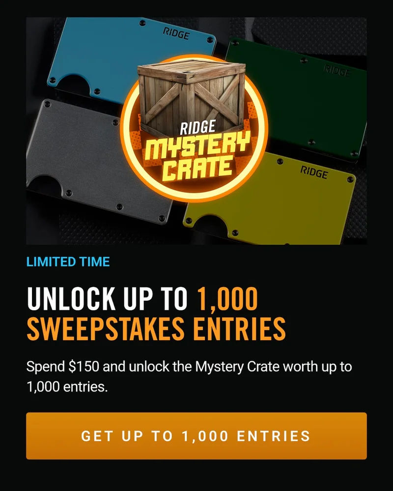 Unlock Up to 1,000 Sweepstakes Entries