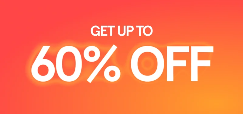 Cyber Monday up to 60% off extended