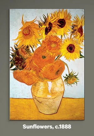 Sunflowers, c.1888 by Vincent van Gogh