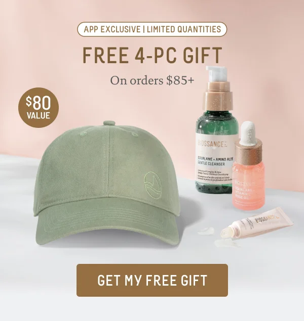 App Exclusive: Free 4-PC Gift On $85+ ($80 Value)