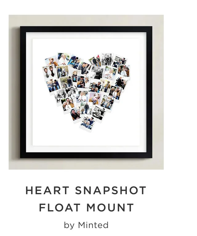 Heart Snapshot Float Mount