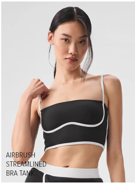 streamlined bra tank