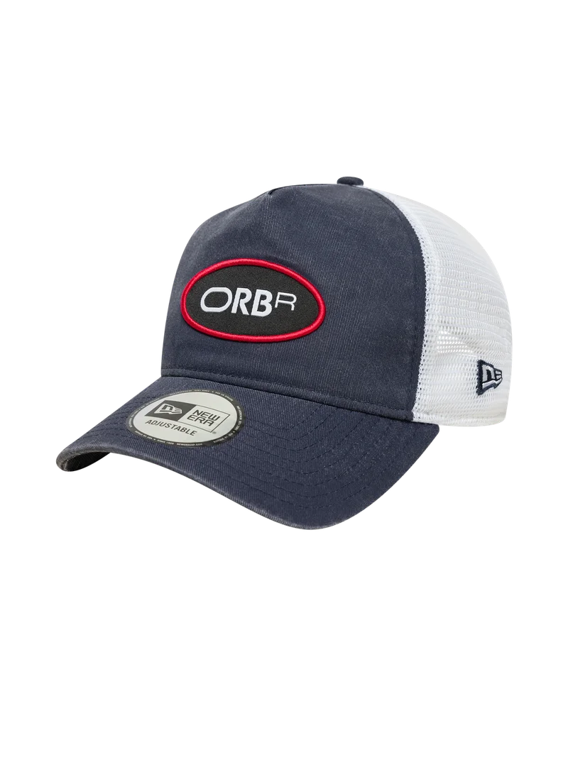 Oracle Red Bull Racing New Era E-Frame Grey Trucker Hat