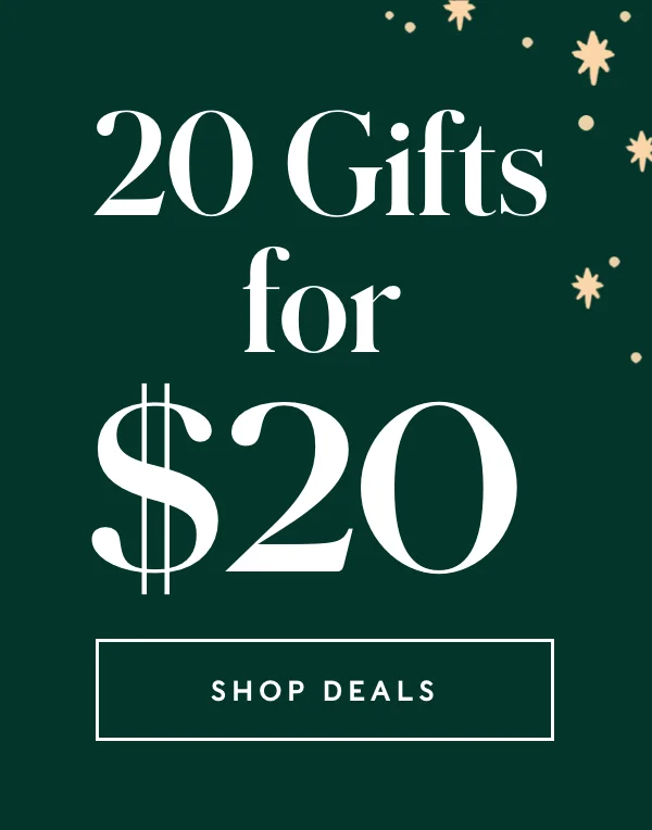 Shop 20 Gifts for $20