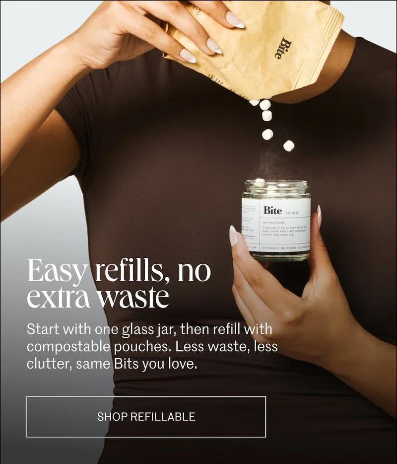 Easy refills, no extra waste.