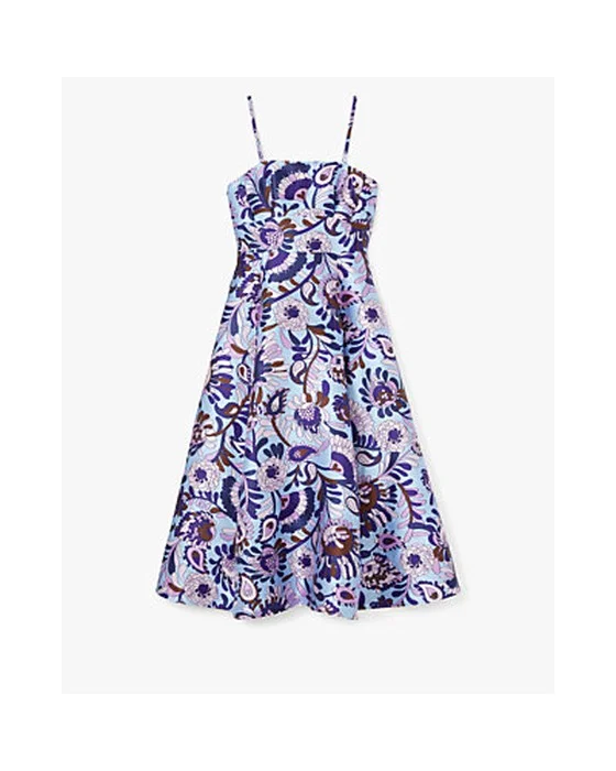 Autumn Paisley Anita Dress
