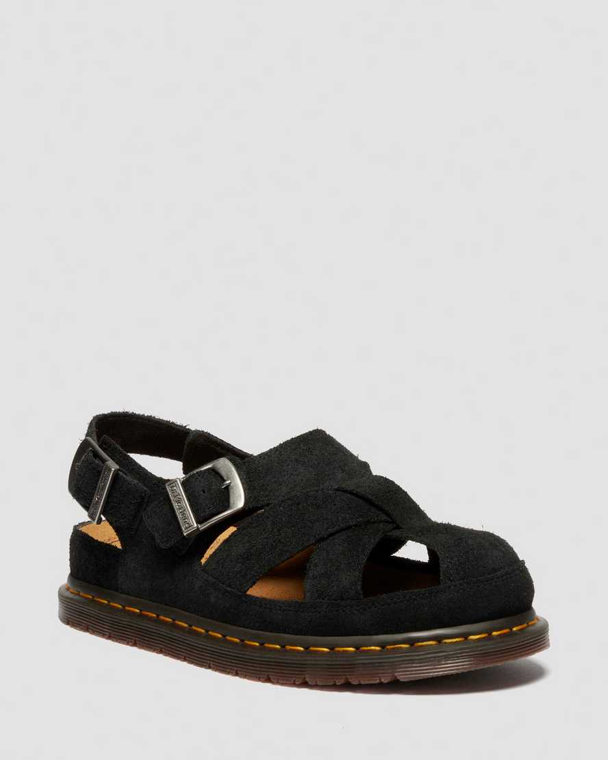Image of Archive Fisherman Suede Sandals