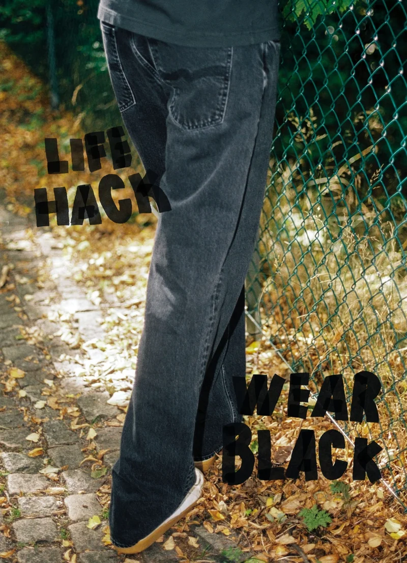 Life Hack: Wear Black!