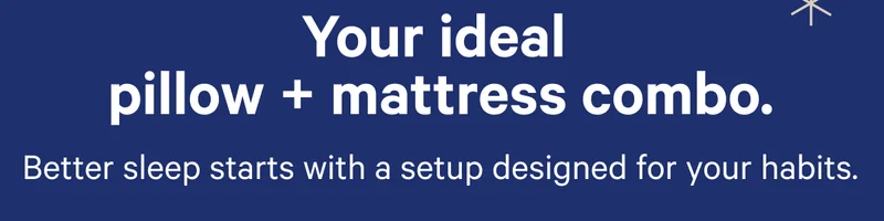 your ideal pillow+mattress combo