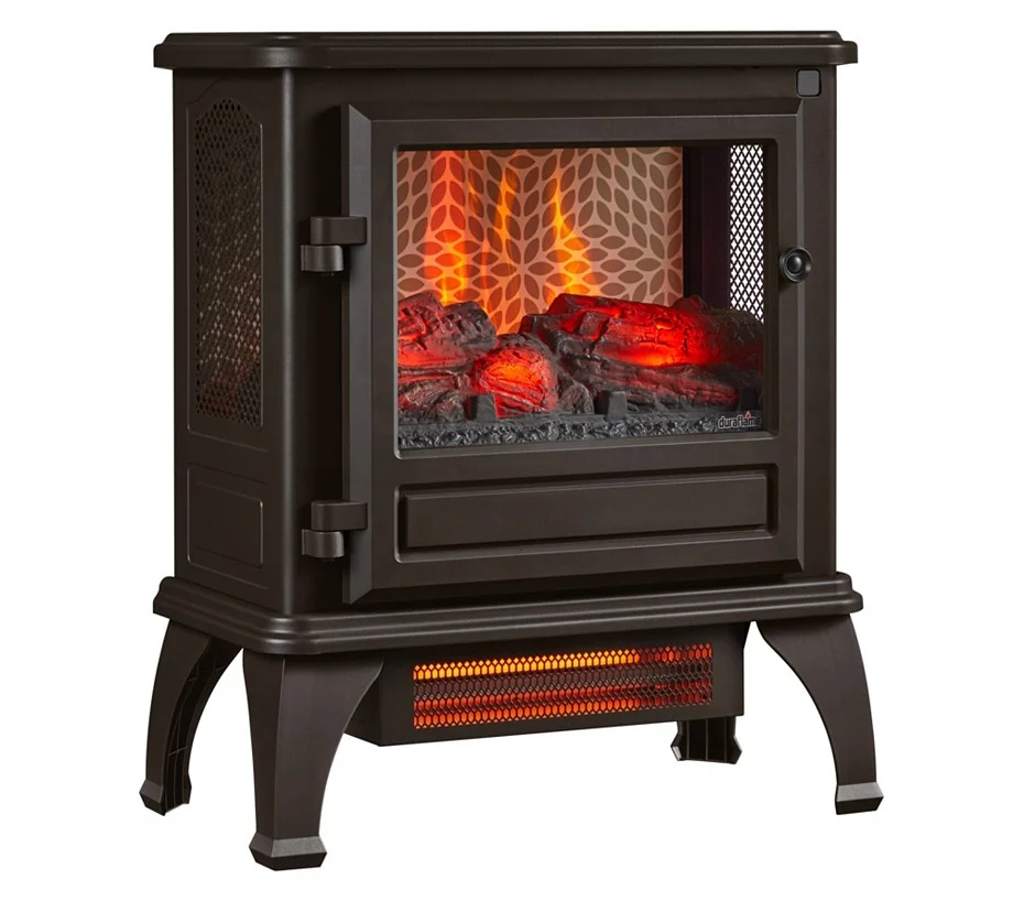 Duraflame Infrared 23" Stove Heater w/ Spectrafire 3D Color Flames