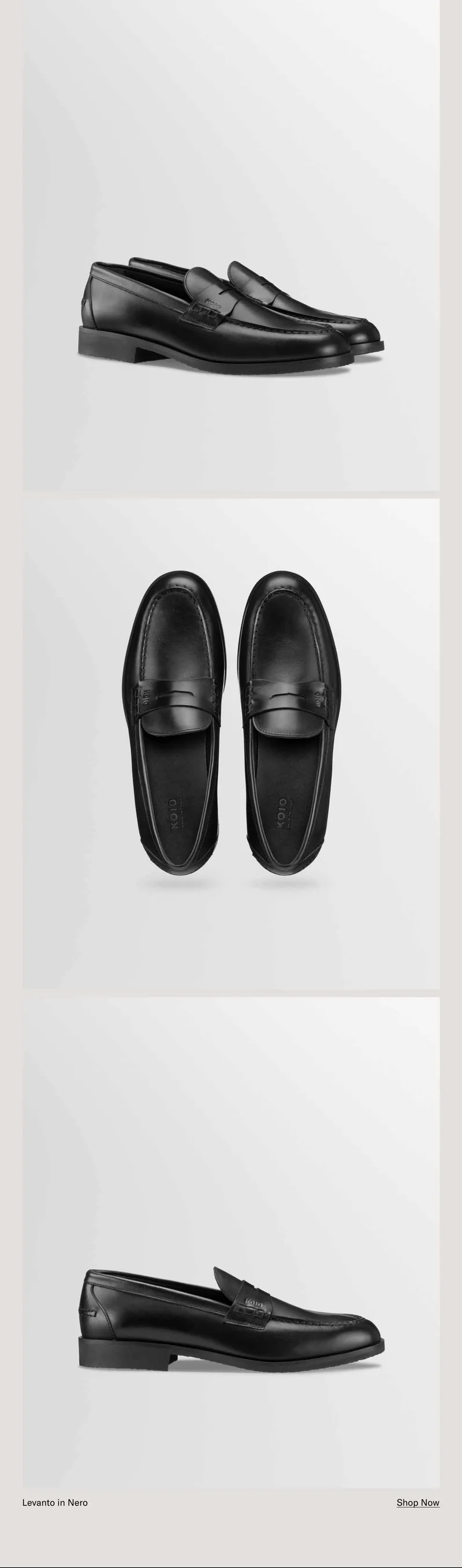 Levanto in Nero. Shop Now