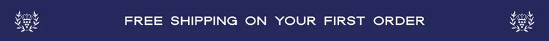 FREE SHIPPING ON YOUR FIRST ORDER