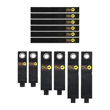 Wrap-It 12-Piece Heavy- Duty and Quick- Straps Storage Strap Set