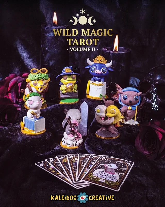 Kaleidos Creative Magic Wild Tarot Volume II. Shop Now