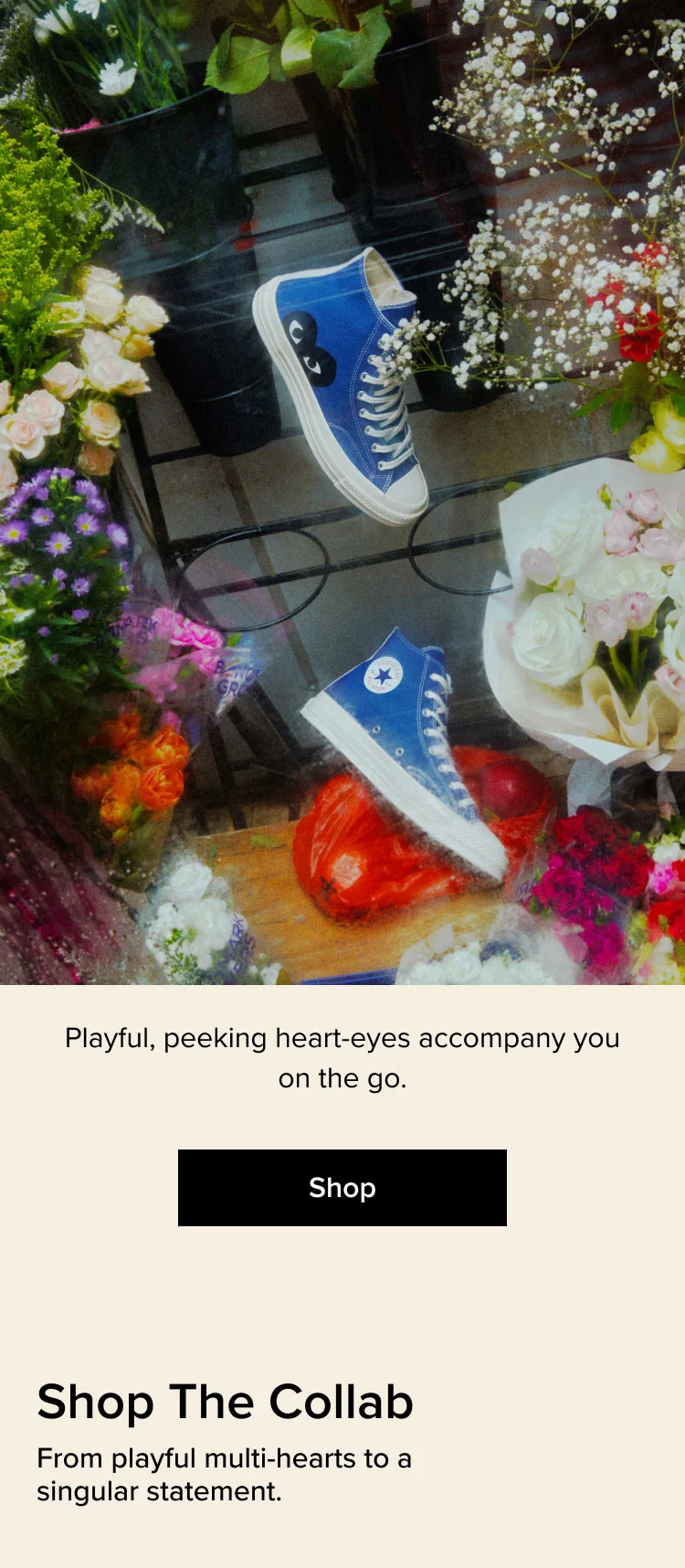 Shop: Converse x PLAY Comme Des Garçons Chuck 70