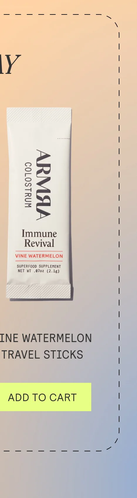 Vine Watermelon Travel Sticks
