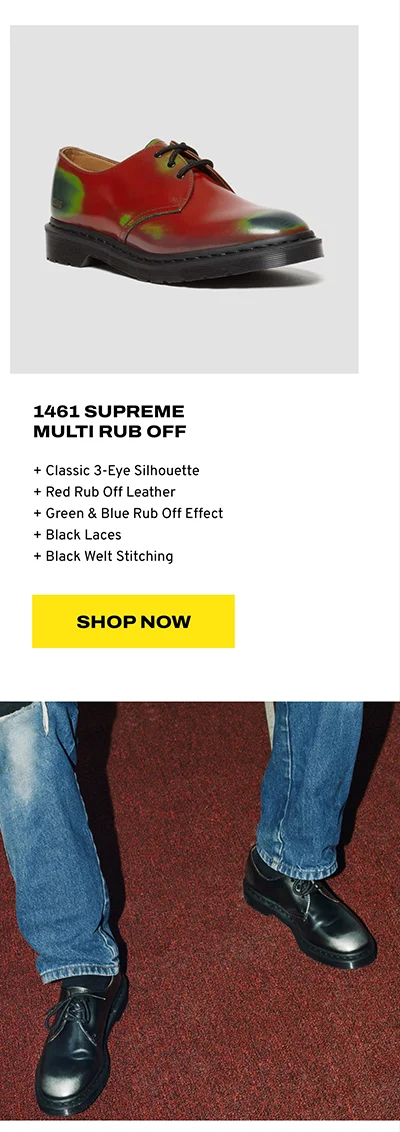 1461 Supreme Multi Rub-Off