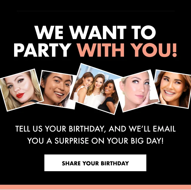 We want to party with you!