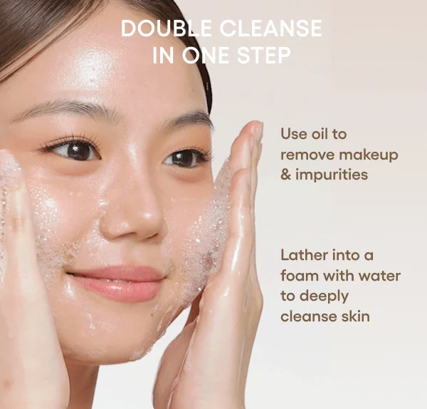 perfect renew oil to foam cleanser