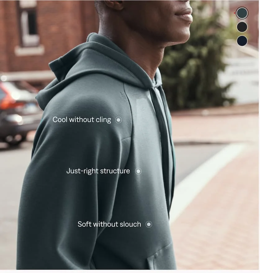 Cool without cling, just-right structure, soft without slouch