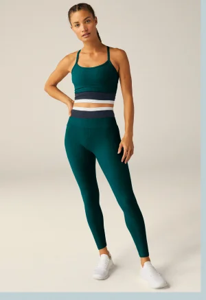 Spacedye Horizon Colorblock High Cropped Tank