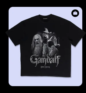 Gandalf the Grey Oversized Tee