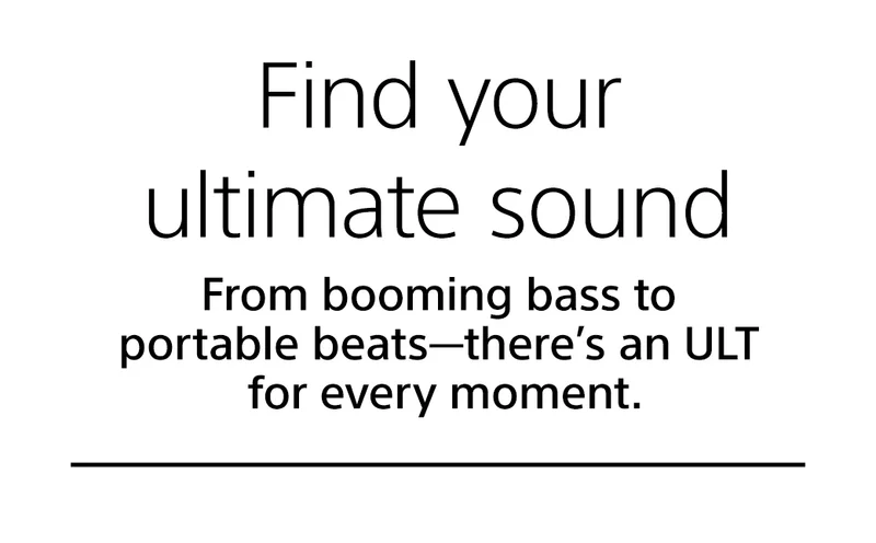 Find your ultimate sound