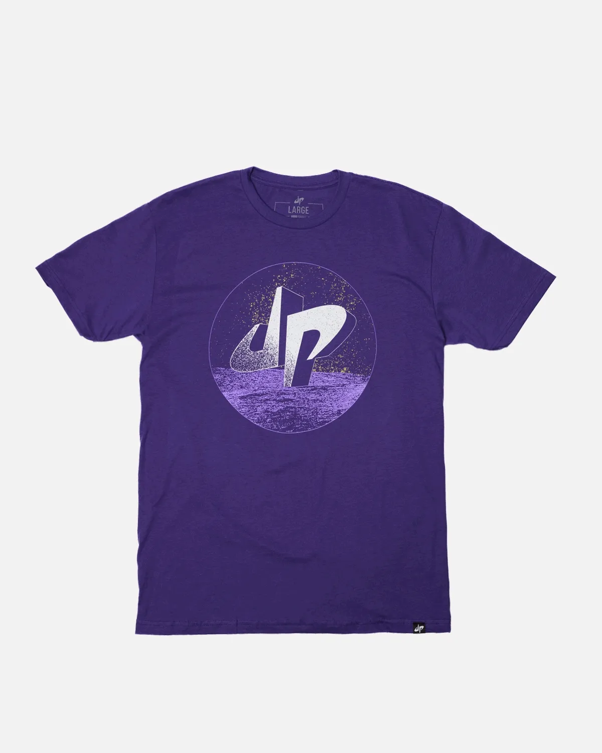 Image of Moon Shot Glow In The Dark Tee (Purple)