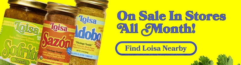 On sale in stores all month! Find Loisa Nearby