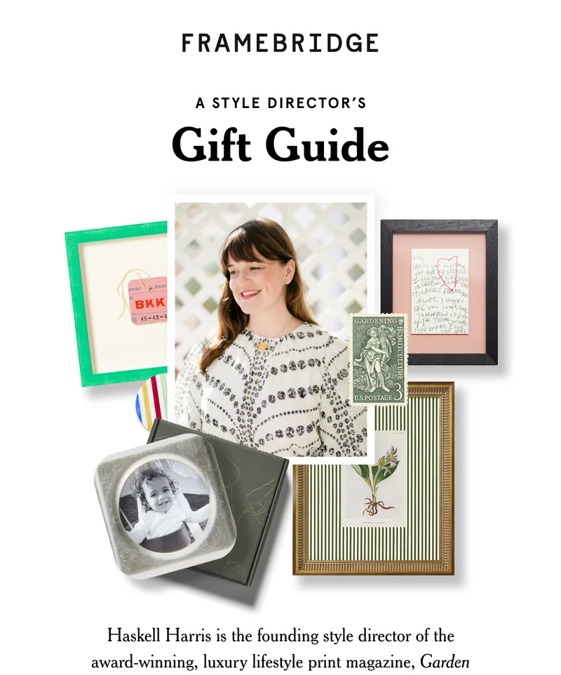 Haskell Harris is the founding style director of the award-winning, luxury lifestyle print magazine, Garden & Gun, as well as the author of The House Romantic, a design manual that highlights the art of curating your space as a meaningful reflection of who you are. Shop Haskell's Picks.