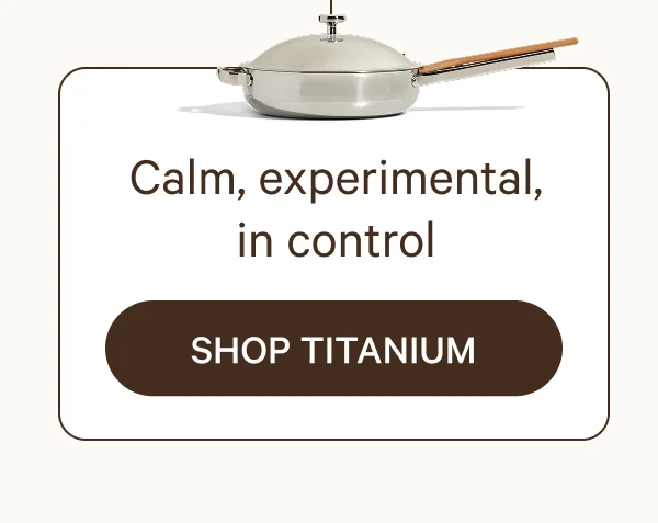 Calm, experimental, in control
