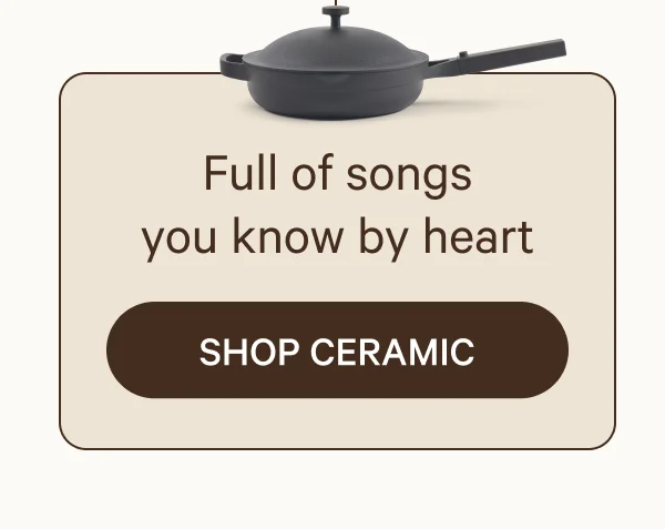 Full of songs you know by heart