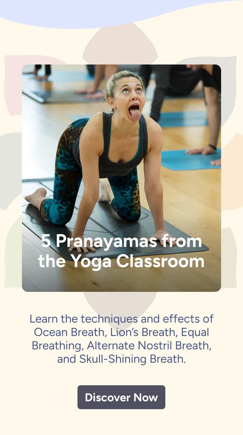 5 Pranayamas from the Yoga Classroom