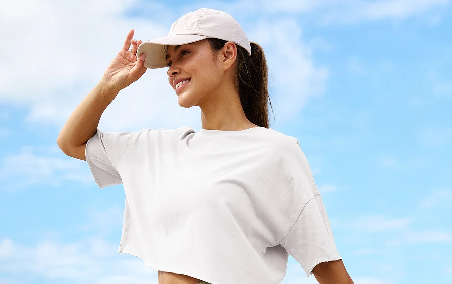 SoftKnit Better Than Ever Cropped Cotton Tee