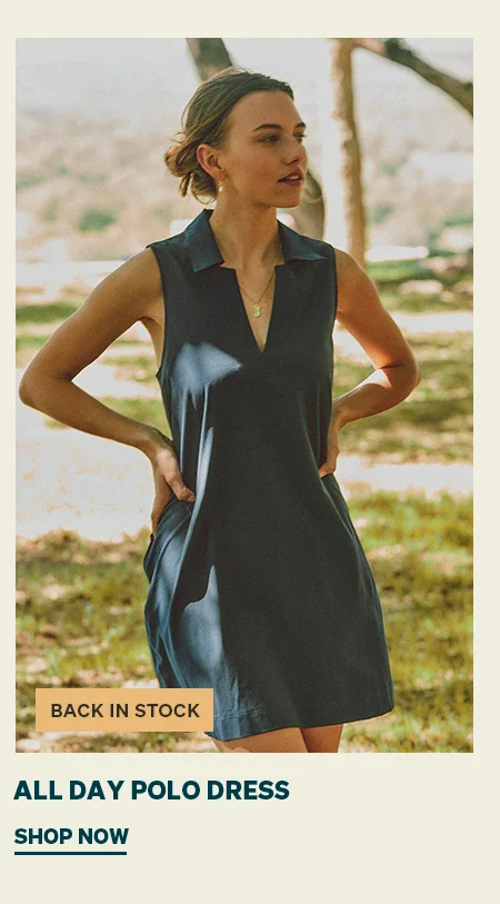All Day Polo Dress