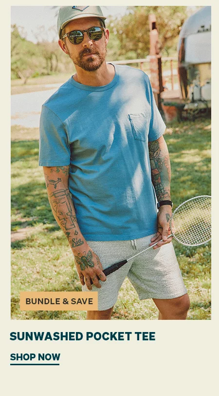 Sunwashed Pocket Tee