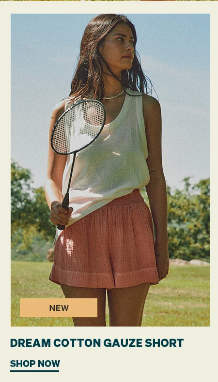 Dream Cotton Gauze Short